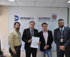 27/08/2019 - Assinatura da Portaria nº 057/2019  com despachantes para Placa Mercosul