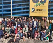 03/08/2019 - Reunião com Escoteiros, parceiros da Semana Nacional do Trânsito. 