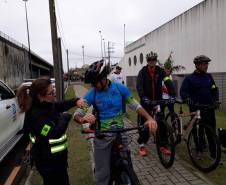 3º Passeio Ciclístico do Detran, PRF e SinPRF-PR recebe mais de 500 participantes