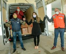Detran participa da campanha Cesta Solidária e arrecada mais de três toneladas de alimentos