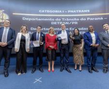 Paraná é destaque na entrega do Prêmio Senatran 2023 com ações ligadas ao Pnatrans.