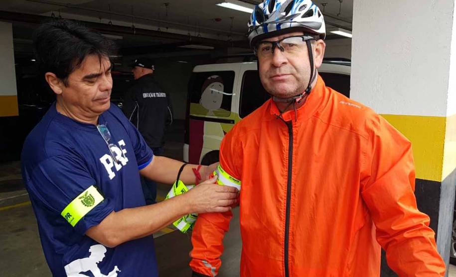 3º Passeio Ciclístico do Detran, PRF e SinPRF-PR recebe mais de 500 participantes