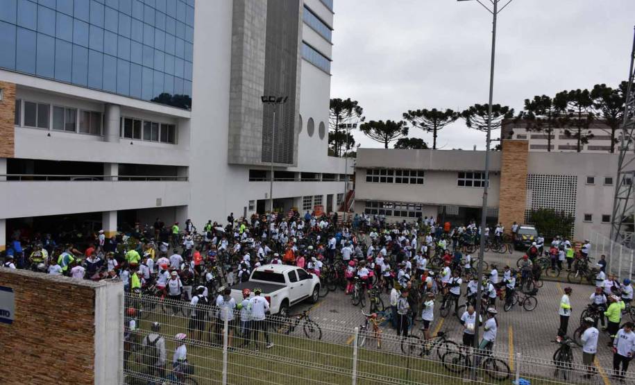 3º Passeio Ciclístico do Detran, PRF e SinPRF-PR recebe mais de 500 participantes