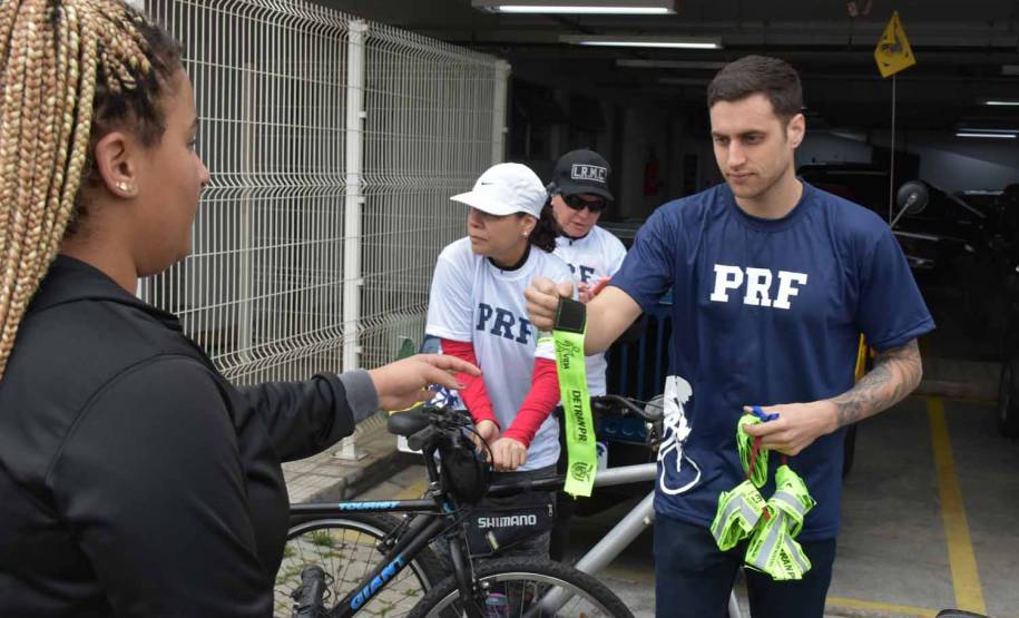 3º Passeio Ciclístico do Detran, PRF e SinPRF-PR recebe mais de 500 participantes