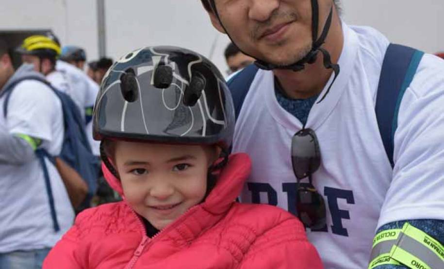 3º Passeio Ciclístico do Detran, PRF e SinPRF-PR recebe mais de 500 participantes