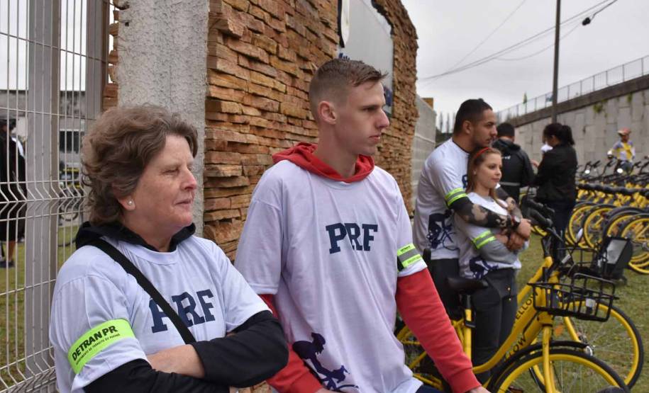 3º Passeio Ciclístico do Detran, PRF e SinPRF-PR recebe mais de 500 participantes