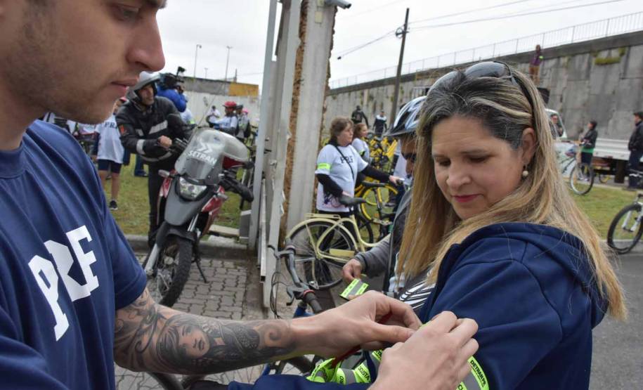 3º Passeio Ciclístico do Detran, PRF e SinPRF-PR recebe mais de 500 participantes