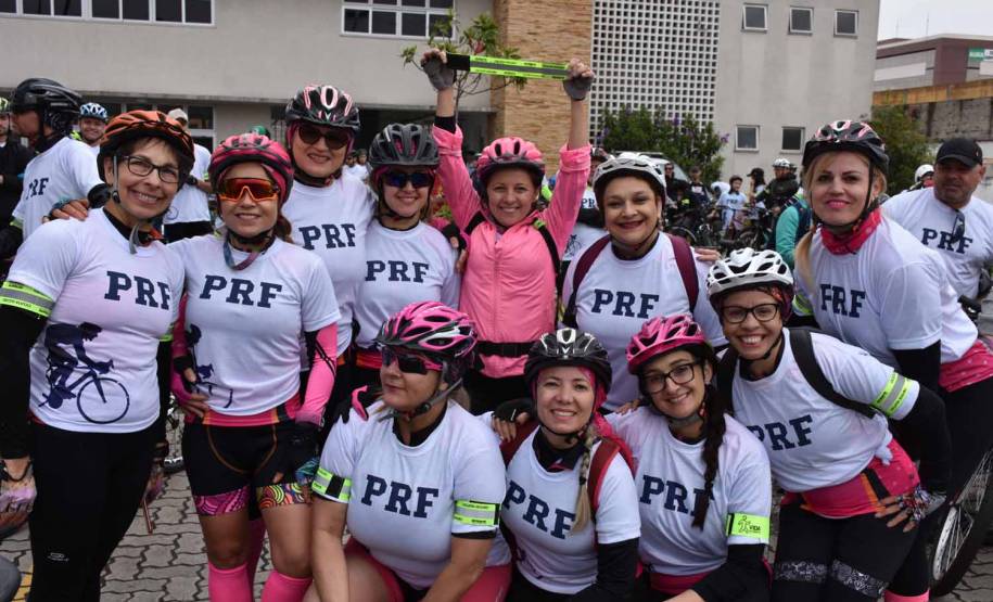 3º Passeio Ciclístico do Detran, PRF e SinPRF-PR recebe mais de 500 participantes