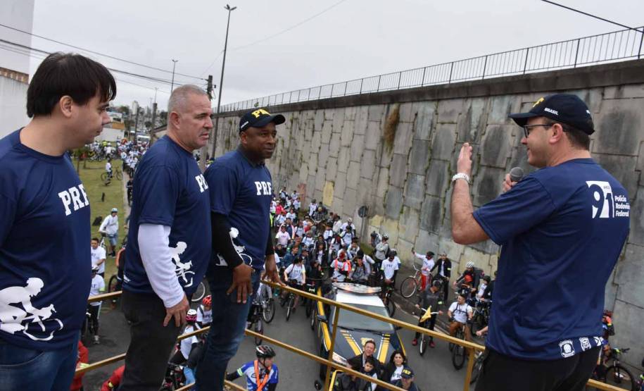 3º Passeio Ciclístico do Detran, PRF e SinPRF-PR recebe mais de 500 participantes