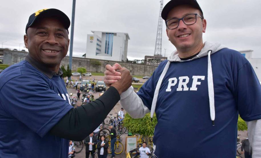 3º Passeio Ciclístico do Detran, PRF e SinPRF-PR recebe mais de 500 participantes