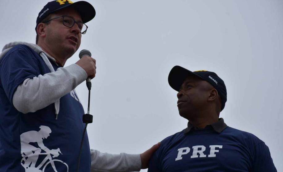 3º Passeio Ciclístico do Detran, PRF e SinPRF-PR recebe mais de 500 participantes