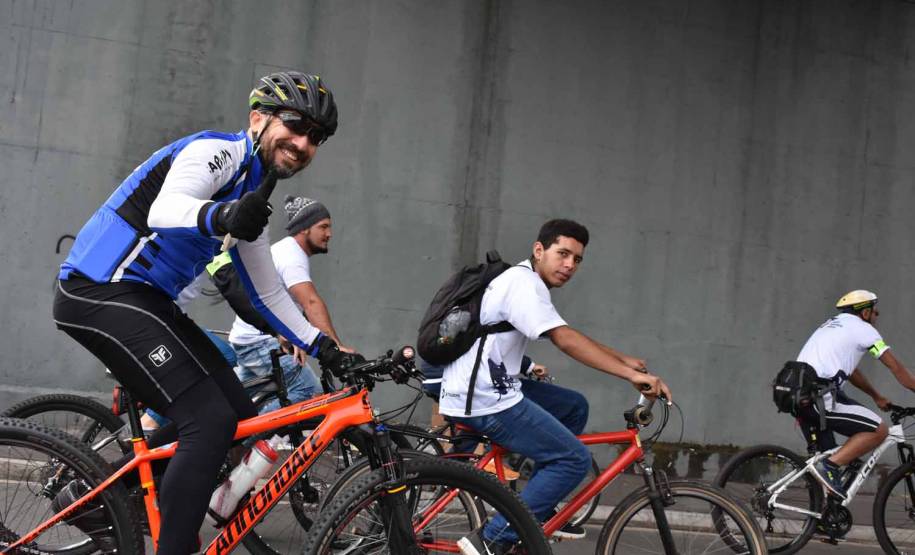 3º Passeio Ciclístico do Detran, PRF e SinPRF-PR recebe mais de 500 participantes