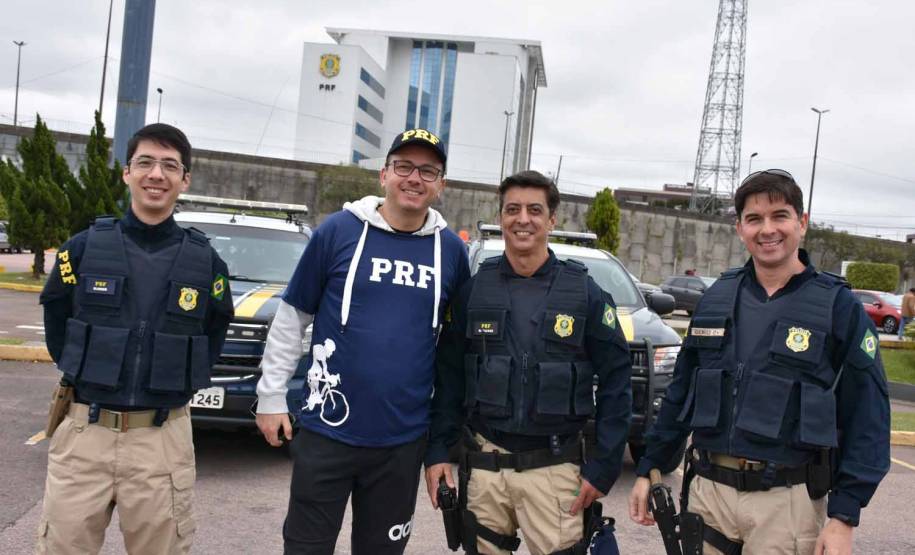 3º Passeio Ciclístico do Detran, PRF e SinPRF-PR recebe mais de 500 participantes