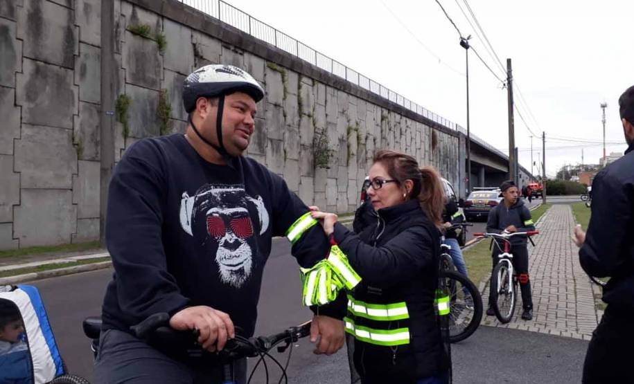 3º Passeio Ciclístico do Detran, PRF e SinPRF-PR recebe mais de 500 participantes