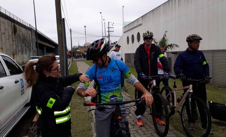 3º Passeio Ciclístico do Detran, PRF e SinPRF-PR recebe mais de 500 participantes