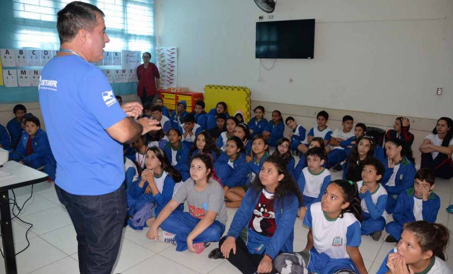 Projeto Escolas Lindeiras do Detran-PR está em Matinhos