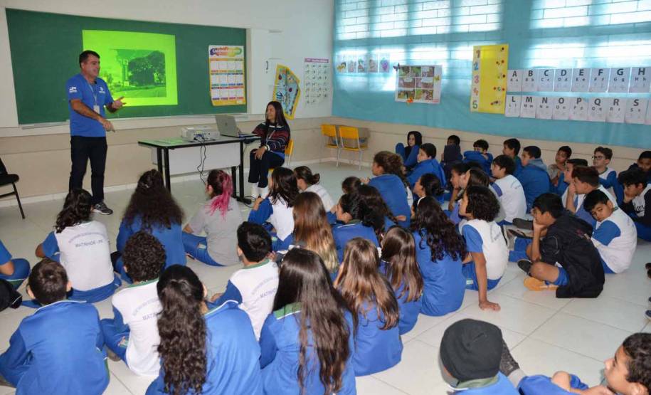 Projeto Escolas Lindeiras do Detran-PR está em Matinhos