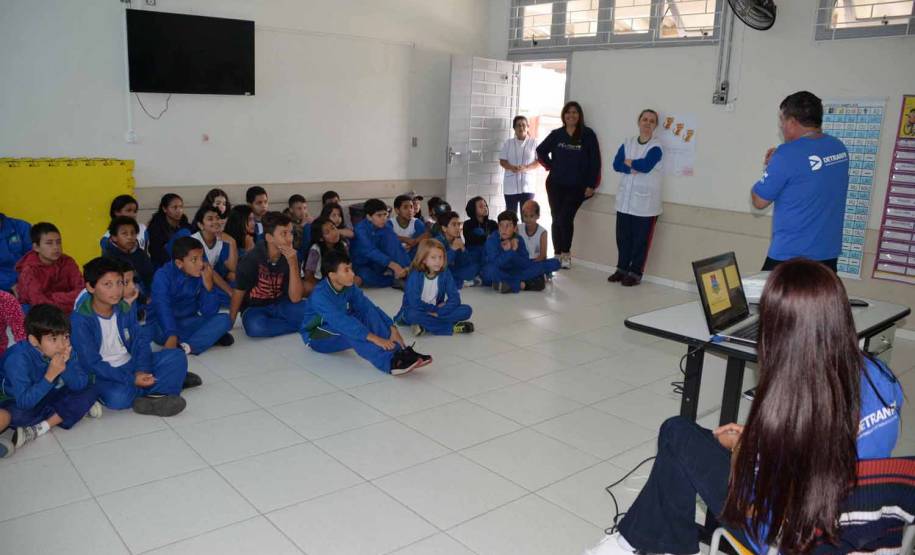 Projeto Escolas Lindeiras do Detran-PR está em Matinhos