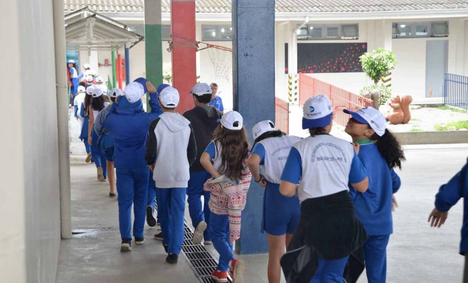 Projeto Escolas Lindeiras do Detran-PR está em Matinhos