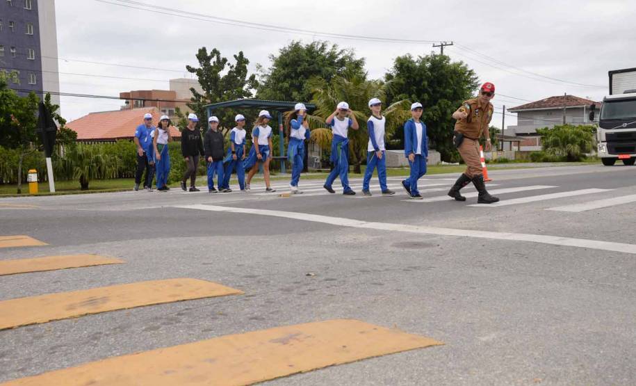 Projeto Escolas Lindeiras do Detran-PR está em Matinhos