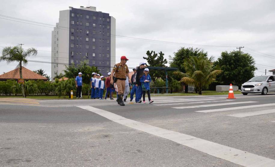 Projeto Escolas Lindeiras do Detran-PR está em Matinhos