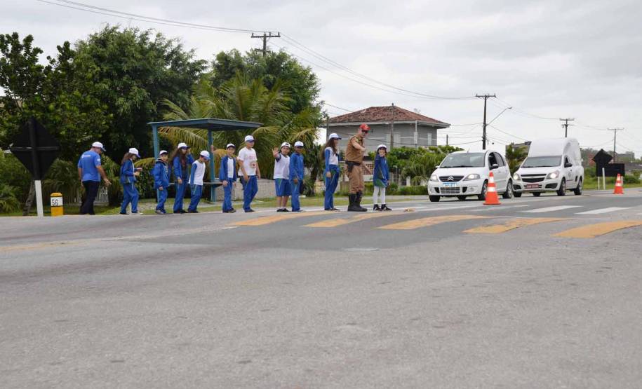 Projeto Escolas Lindeiras do Detran-PR está em Matinhos