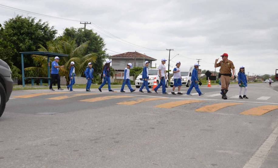 Projeto Escolas Lindeiras do Detran-PR está em Matinhos