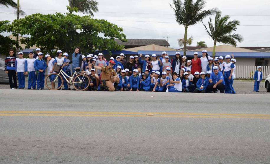 Projeto Escolas Lindeiras do Detran-PR está em Matinhos