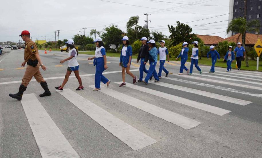 Projeto Escolas Lindeiras do Detran-PR está em Matinhos