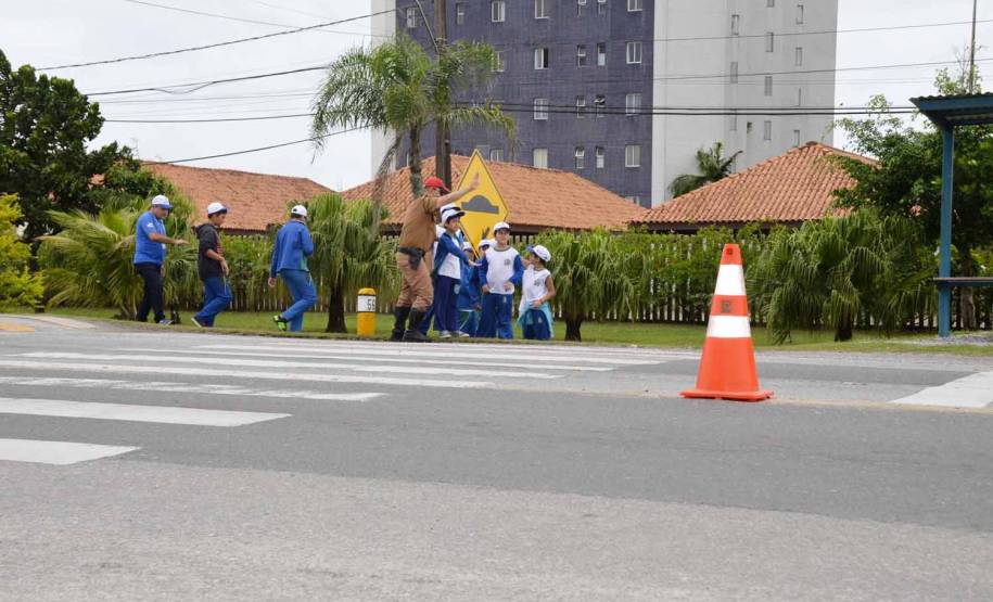 Projeto Escolas Lindeiras do Detran-PR está em Matinhos