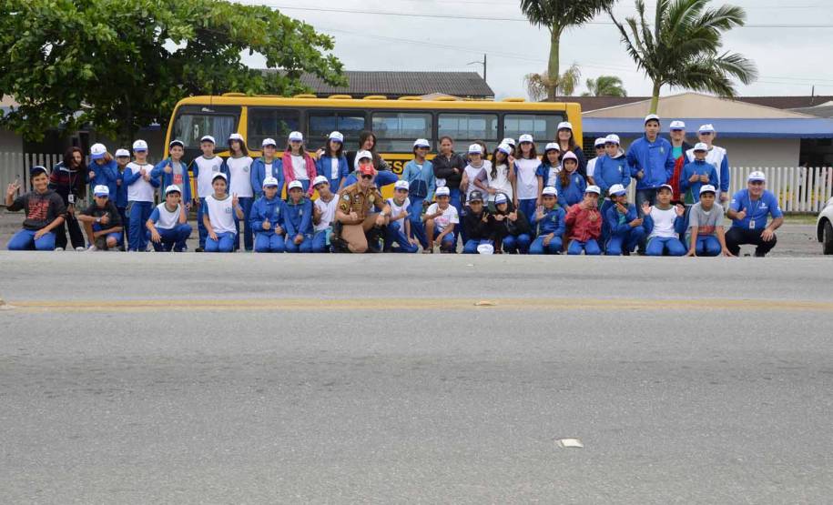 Projeto Escolas Lindeiras do Detran-PR está em Matinhos
