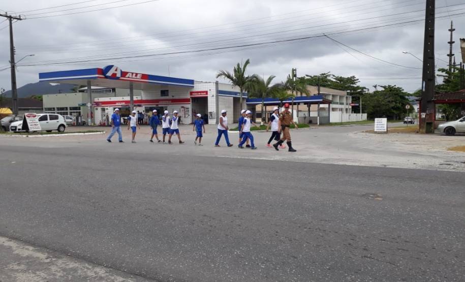 Projeto Escolas Lindeiras do Detran-PR está em Matinhos