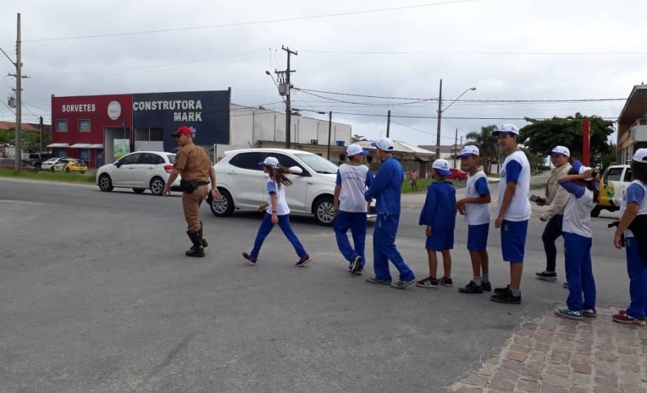 Projeto Escolas Lindeiras do Detran-PR está em Matinhos