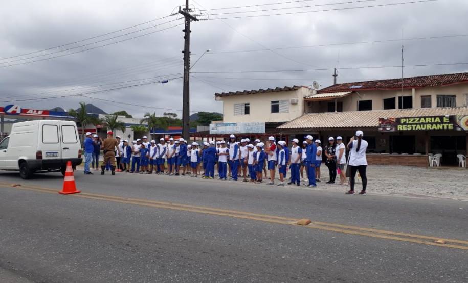 Projeto Escolas Lindeiras do Detran-PR está em Matinhos