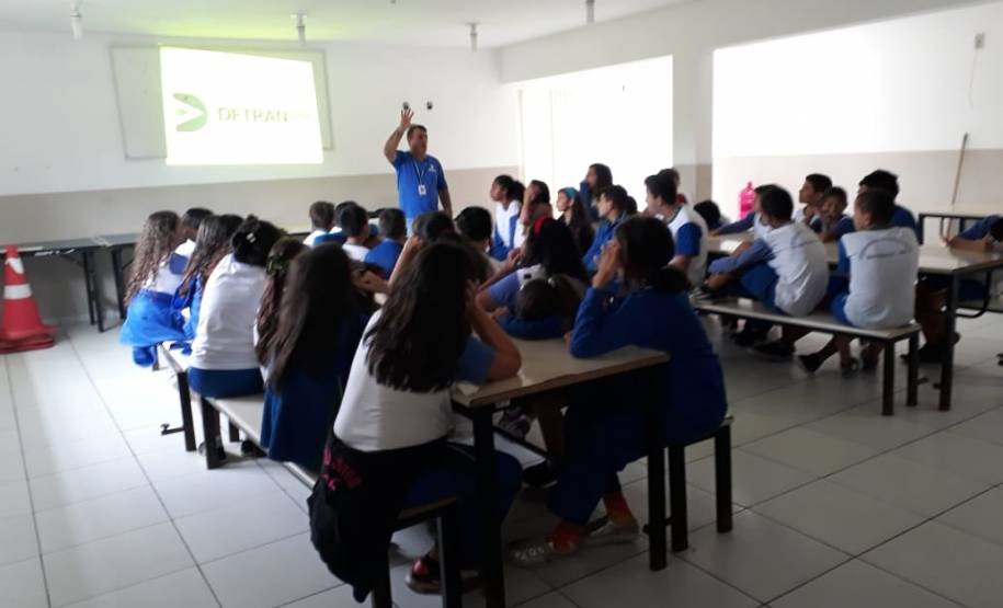 Projeto Escolas Lindeiras do Detran-PR está em Matinhos