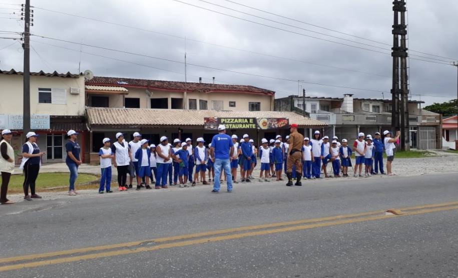 Projeto Escolas Lindeiras do Detran-PR está em Matinhos