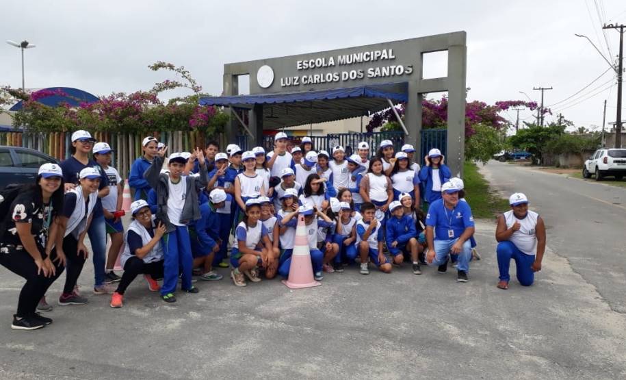 Projeto Escolas Lindeiras do Detran-PR está em Matinhos