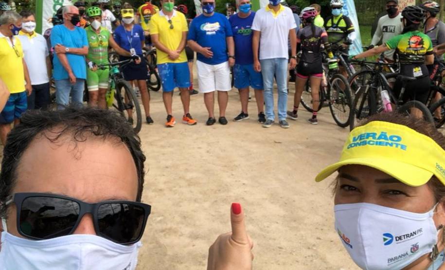 Governo lança o Pedala Paraná, de incentivo ao esporte e turismo