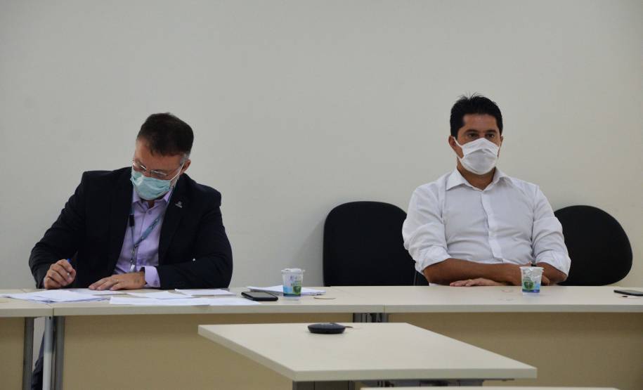 Diretoria e coordenadores do Detran se reúnem para discutir projetos e impactos da pandemia