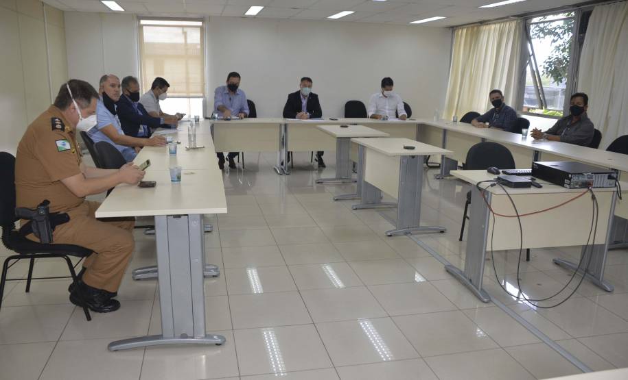 Diretoria e coordenadores do Detran se reúnem para discutir projetos e impactos da pandemia