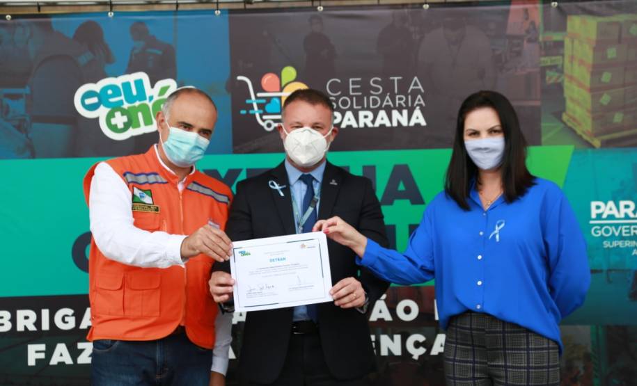 Detran-PR participa de ações de solidariedade
