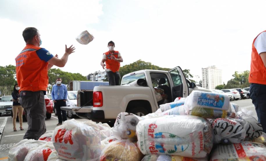 Detran-PR participa de ações de solidariedade