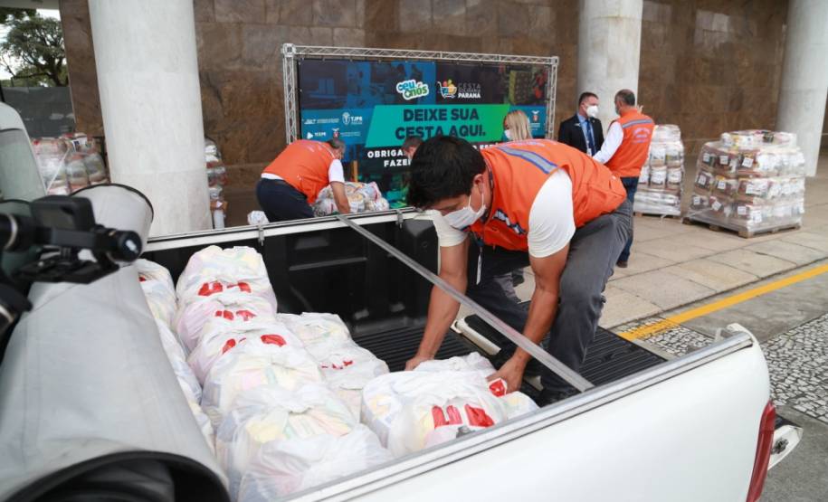Detran-PR participa de ações de solidariedade