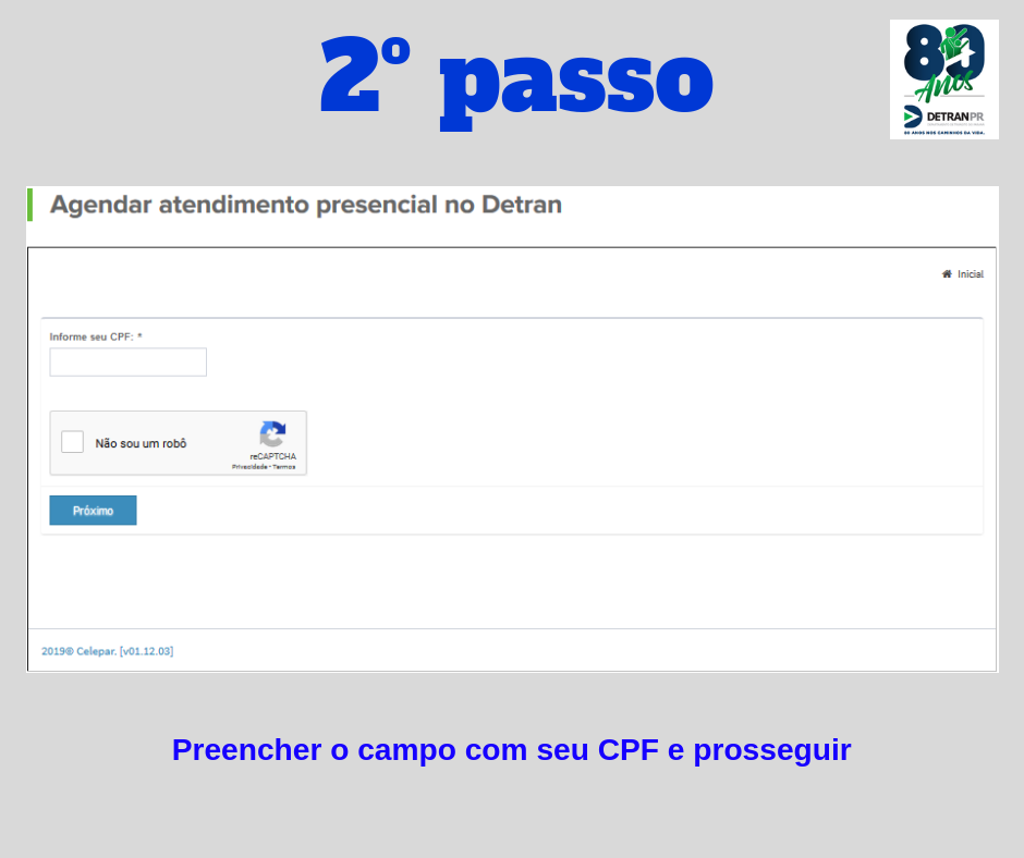 Passo-a-passo de como realizar agendamento pelo site