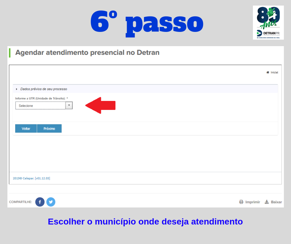 Passo-a-passo de como realizar agendamento pelo site