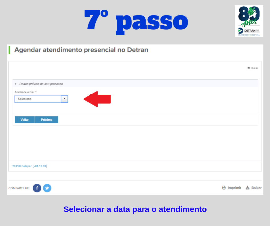 Passo-a-passo de como realizar agendamento pelo site