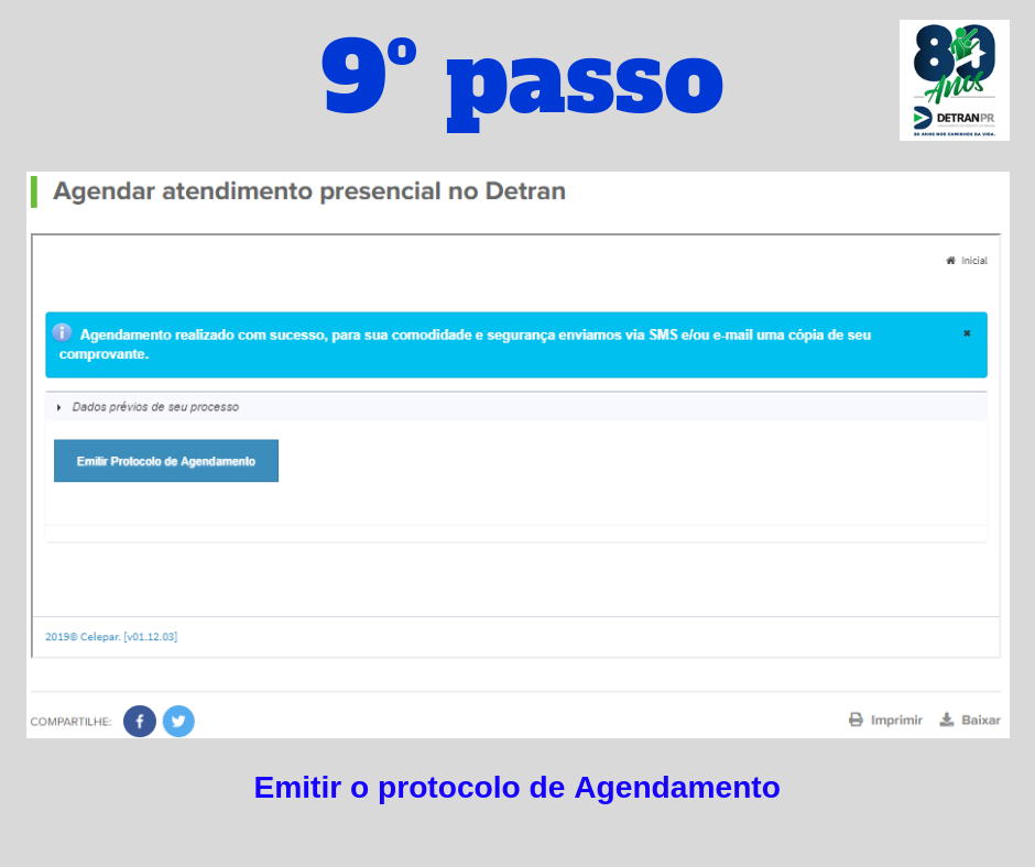 Passo-a-passo de como realizar agendamento pelo site