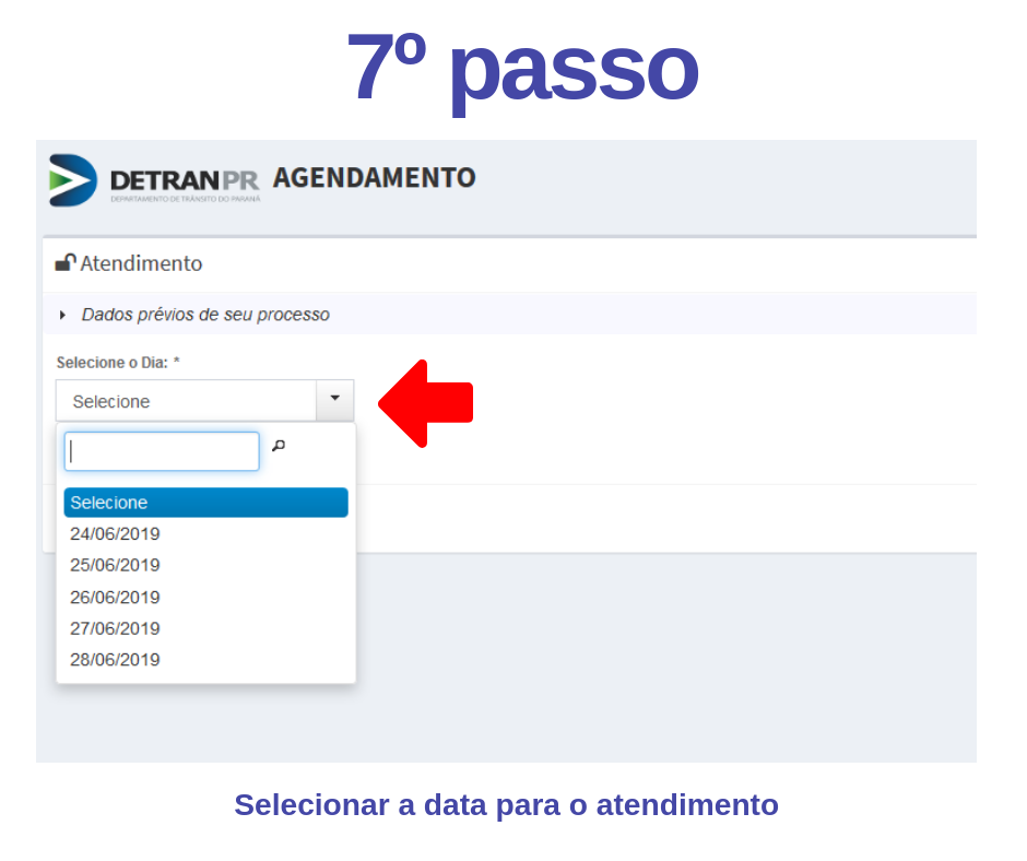 7º passo