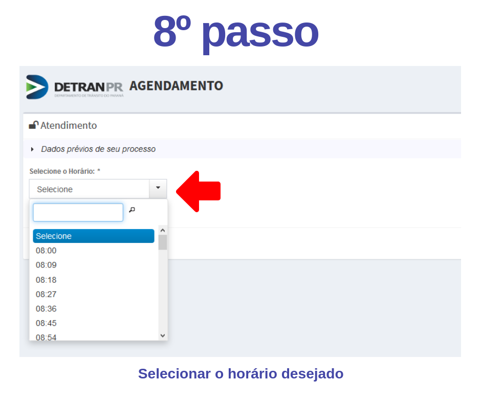 8º passo