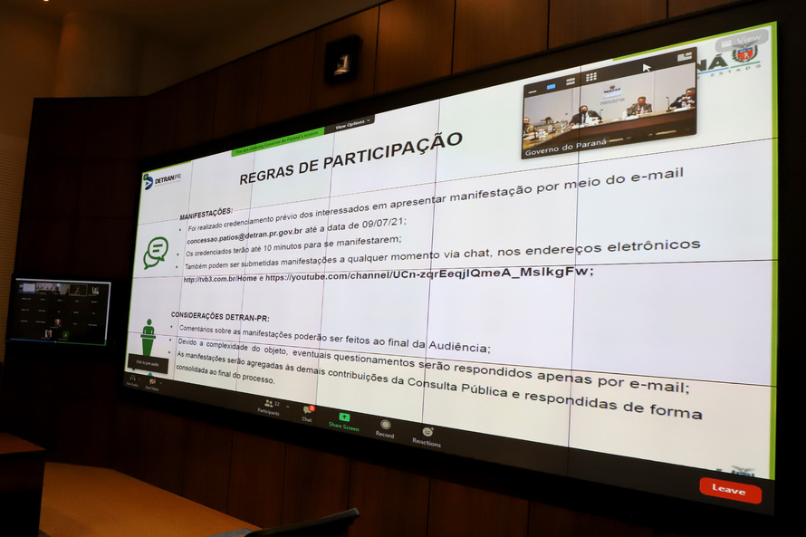 Concessão de pátios veiculares recebe primeiras contribuições em audiência pública